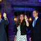 Royals (including the future head of the Church of England) with wands in 2013 at the opening of Warner Bros. Studios Leavesden. Image via AP.